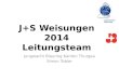 J+S Weisungen 2014 Leitungsteam Jungwacht Blauring Kanton Thurgau Simon Tobler