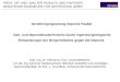 Genehmigungsantrag Deponie Haaßel Geo- und deponiebautechnische sowie ingenieurgeologische Einwendungen der Bürgerinitiative gegen die Deponie PROF. DR.-ING