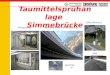 Taumittelsprühanlage Simmebrücke Ventilschränke und Verrohrung AMS (Wimmis) AMS (Simmefluh) Pumpstation Sprühteller