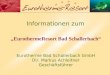 Informationen zum Eurotherme Bad Schallerbach GmbH Dir. Markus Achleitner Geschäftsführer EurothermeResort Bad Schallerbach