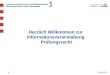 Landesschulamt und Lehrkräfteakademie Studienseminar GHRF Darmstadt Herzlich Willkommen zur Informationsveranstaltung Prüfungsrecht 25.03.2014 1