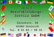 ALSCO Berufskleidungs-Service GmbH Dieselstr. 10 63303 Dreieich Tel. 0 61 03 / 50 33 -0