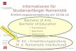 Wolf Lustig Studienbüro Romanistik Uni Mainz Einführungsveranstaltung für Studierende der Romanistik (B.A./B.Ed.) im SS 2014 | 1 von 18 Informationen für