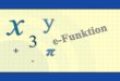 2 Gliederung 1……..Exponentialfunktion (Exkurs) 2. ………………………...e-Funktion 2.1……………………….Ableitung 3……………..………. Eigenschaften 3.1……….Verschiebung,