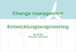 Change management Entwicklungsengineering 20.05.05 Claudio Del Don
