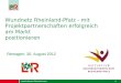 1 Wundnetz Rheinland-Pfalz - mit Projektpartnerschaften erfolgreich am Markt positionieren Remagen, 30. August 2012