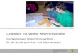 Staatliches Schulamt Rastatt Unterricht mit Vielfalt weiterentwickeln Fachberaterteam Unterrichtsentwicklung – für alle Schularten Primar- und Sekundarstufe