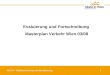 MA 18 – Stadtentwicklung und Stadtplanung 1 Evaluierung und Fortschreibung Masterplan Verkehr Wien 03/08