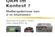 Wolf-Henning Rech DF9IC  QRM im Kontest ? Meßergebnisse von 2-m-Stationen