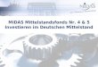 Alle Rechte vorbehalten1 MIDAS Mittelstandsfonds Nr. 4 & 5 Investieren im Deutschen Mittelstand