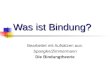 Was ist Bindung? Bearbeitet mit Aufsätzen aus: Spangler/Zimmermann Die Bindungtheorie