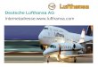 Deutsche Lufthansa AG Internetadresse: