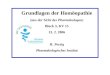 Grundlagen der Homöopathie (aus der Sicht des Pharmakologen) Block 3, KV 15 13. 2. 2006 H. Porzig Pharmakologisches Institut