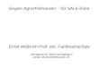 Gegen Agrarfreihandel – für SALS-Ziele Ernst Wüthrich Prof. em. Fachhochschule Altmattweg 20, 4802 Strengelbach email: ernest100@bluewin.ch