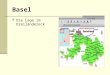 Basel Die Lage im Dreiländereck. Das Dreiländereck Basel ist eine Stadt im Dreiländereck. Hier im Foto sind die Grenzen: Links ist Frankreich, rechts