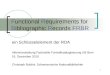 1 Functional Requirements for Bibliographic Records FRBR ein Schlüsselelement der RDA Infoveranstaltung Fachstelle Formalkatalogisierung UB Bern 16. Dezember