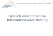 Informationen Zweitwohnungen / Seeufer 27.06.2014 Herzlich willkommen zur Informationsveranstaltung