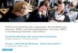 Externe Evaluation der regionalen Berufsbildungs- zentren (RBZ) und Berufsbildenden Schulen (BBS) in Schleswig-Holstein 2013/2014 Zentrale Befunde der