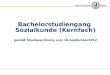 Bachelorstudiengang Sozialkunde (Kernfach) gemäß Studienordnung vom 18.September2012