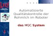 Automatisierte Qualitätskontrolle der Rohmilch im Roboter das MQC System