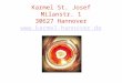 Karmel St. Josef Milanstr. 1 30627 Hannover  