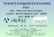 Verwaltungsbeiratsseminar der Hausverwaltungen alpha Wohnimmobilien GmbH und WGM mbH Referent: RA Dr. Dirk Sütterlin Prof. Nauschütt & Collegen Rechtsanwälte
