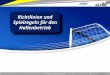 Erstellt: Günther Fuchs Folie 1/14 Richtlinien und Spielregeln für den Hallenbetrieb