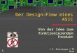 © A. Steininger / TU Wien 1 Der Design-Flow eines ASIC Von der Idee zum funktionierenden Produkt