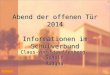 1 Abend der offenen Tür 2014 Informationen im Schulverbund Claus-von-Stauffenberg-SchuleRodgau