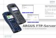ARGUS FTP-Server » Ende-Ende Durchsatztest Rahmedestraße 90 58507 Lüdenscheid Tel.: 0 23 51 / 90 70-0 Fax: 0 23 51 / 90 70-70 Email: sales@argus.info 