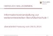 Folie 1Pädagogisches Landesinstitut Rheinland-Pfalz Informationsveranstaltung zur weiterentwickelten Berufsfachschule I überarbeitet Fassung vom 28.01.2014