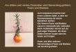 Am dritten und vierten Dezember wird Namenstag gefeiert, Franz und Barbara Zum Gratulieren brachte man einen schönen Apfel, in dem ein Rosmarinzweig mit