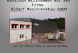 Herzlich Willkommen bei der Firma Aldorf Maschinenbau GmbH.. seit 44 Jahren Treue zu unseren Kunden