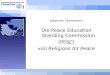 Johannes L¤hnemann Die Peace Education Standing Commission (PESC) von Religions for Peace