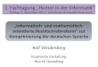 „Informatisch- und mathematisch- orientierte Rechtschreibreform“ zur Komprimierung der deutschen Sprache Rolf Windenberg Graphische Gestaltung: Rico W