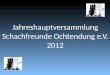 Inhalte:  Der Vorstand  Entwicklung des Vereins  Veranstaltungen und Aktivitäten  Ausblick auf das Jahr 2013