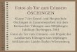 Fotos als Tor zum Erinnern ÖSCHINGEN Klasse 7 der Grund- und Hauptschule Öschingen in Zusammenarbeit mit dem Kreisarchiv Tübingen zum 900jährigen Jubiläum