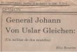General Johann Von Uslar Gleichen Un Militar de Dos Mundos
