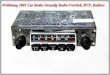 Weltklang 3005 Car Radio Grundig Radio-Vertrieb, RVF, Radiow