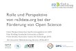 Rolle und Perspektive von re3data.org bei der Förderung von Open Science