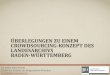 Esther Howell: Überlegungen zu einem Crowdsourcing-Konzept des Landesarchivs Baden-Württemberg