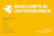 Barcamps in Unternehmen und Organisationen