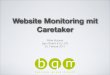 TYPO3 Website Monitoring mit Caretaker