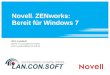 Novell ZENworks, Bereit fuer Windows 7