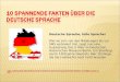 10 spannende Fakten über die deutsche Sprache