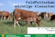 Feldfutterbau - wichtige kleearten,ed2013jan9 Johan HUMER