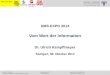 [DE] Vom Wert der Information DMS EXPO 2014