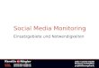 Social Media Monitoring - Einsatzgebiete und Notwendigkeiten