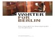 Präsentation Wörter für Berlin