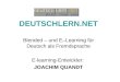 Learn german online with DeutschLern.net